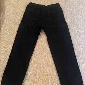 Men's Black Corduroy Pants